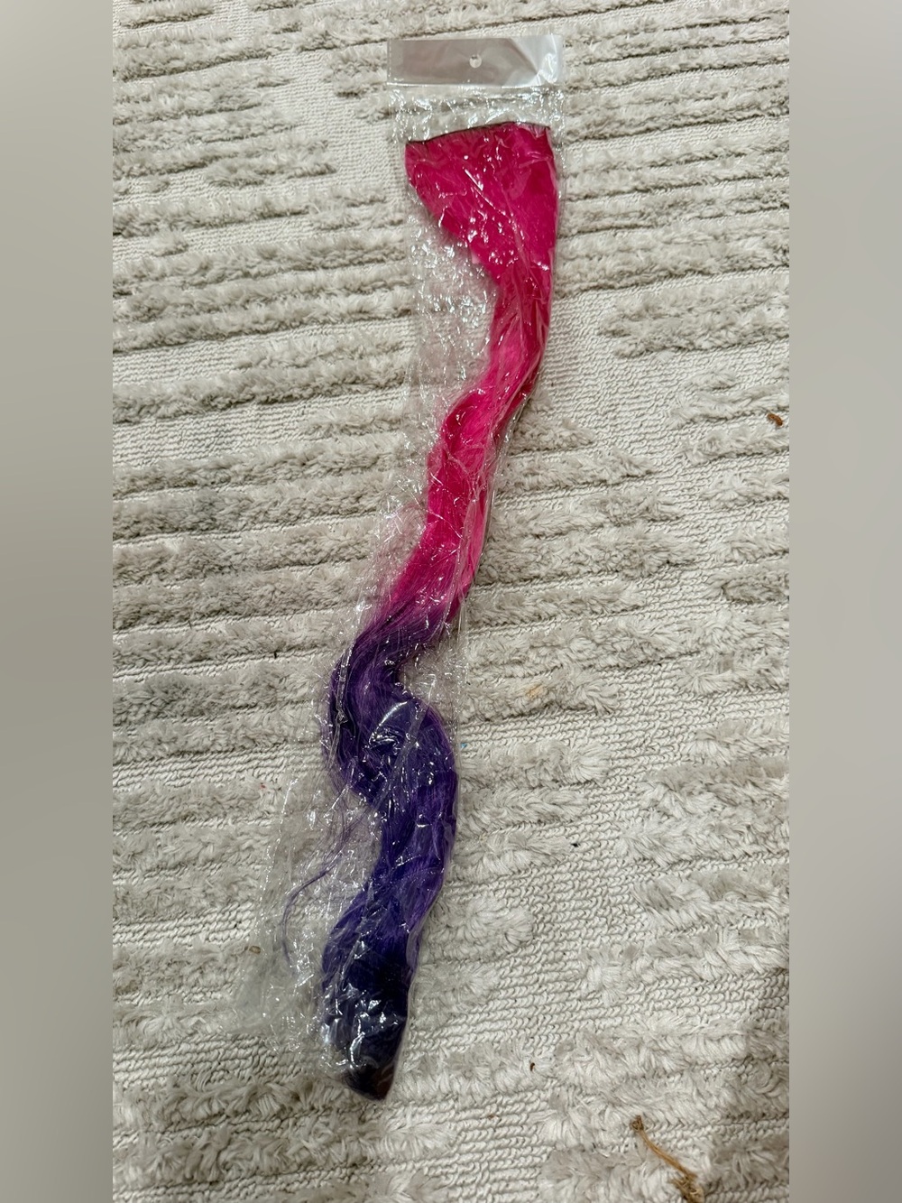 Pink to Purple Ombre Hair Extension